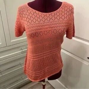 Women's Coral Knit Sweater